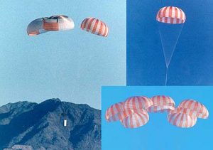 Airborne Systems. Space parachute & inflatable systems. Military-grade deceleration, airbag landing, aerospace recovery, personnel & cargo delivery parachute systems. Custom design and development of military-grade Entry, Descent & Landing Systems (EDLS) for commercial spacecraft. Kistler k-1 reusable launch vehicle.